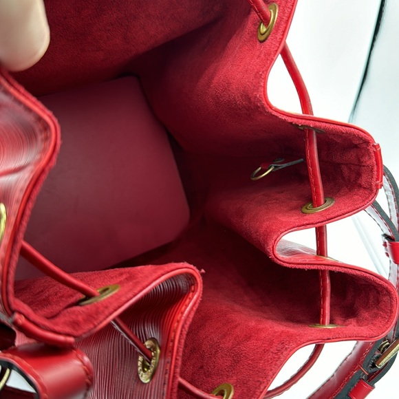 LV🎡Every $100 spent 1/15-1/24 Louis Vuitton Noe GM Red - Picture 11 of 11